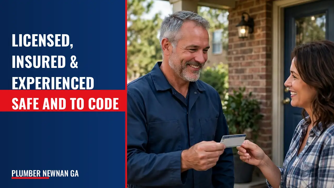 Is the Plumber licensed, insured, and Experienced Enough to Handle My Problem Safely and to Code