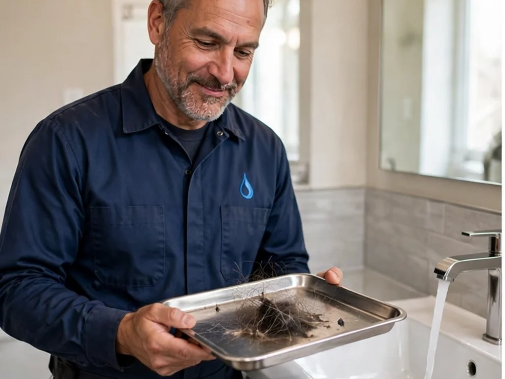 professional clogged drain repair Newnan