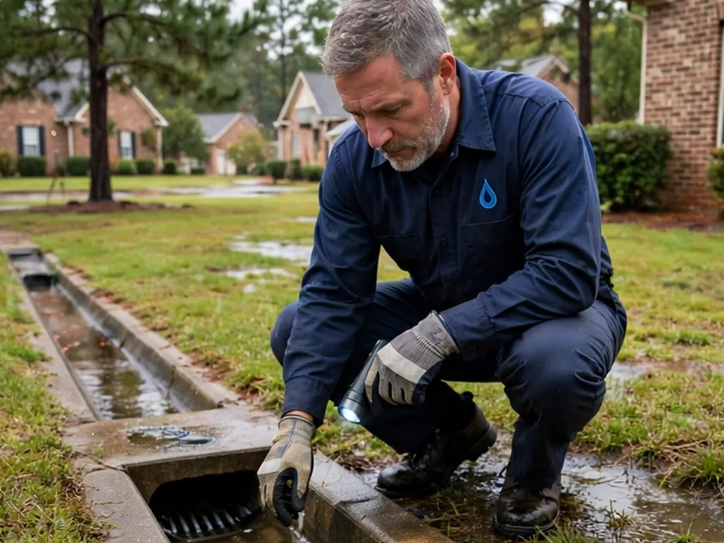 affordable drainage services Newnan