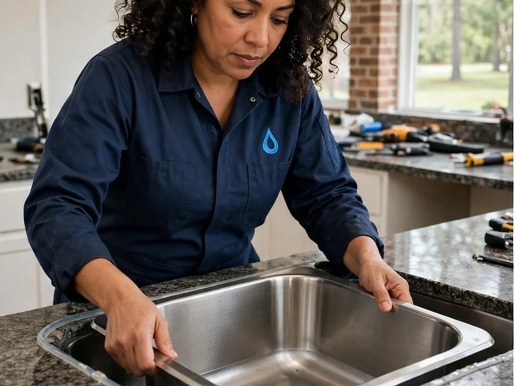 affordable kitchen sink installation Newnan