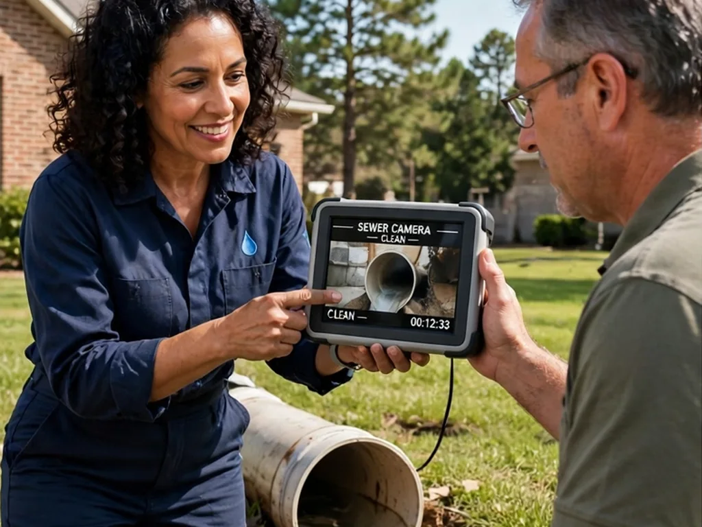 professional sewer line cleaning Newnan