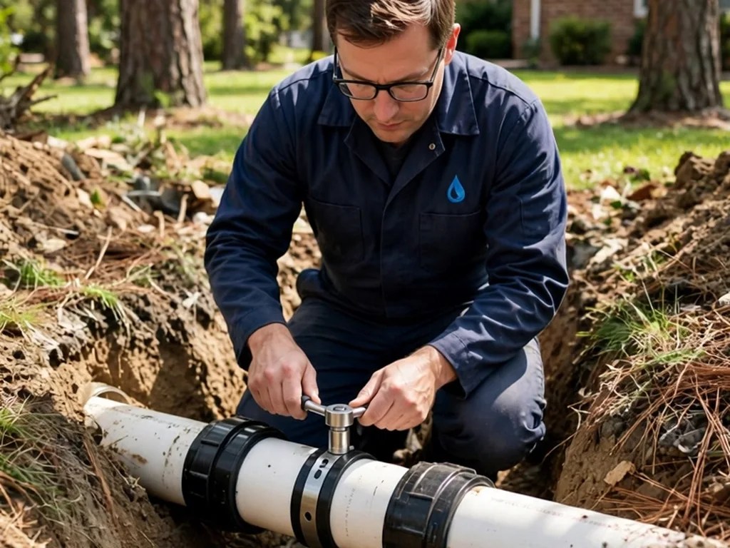 professional sewer repair Newnan