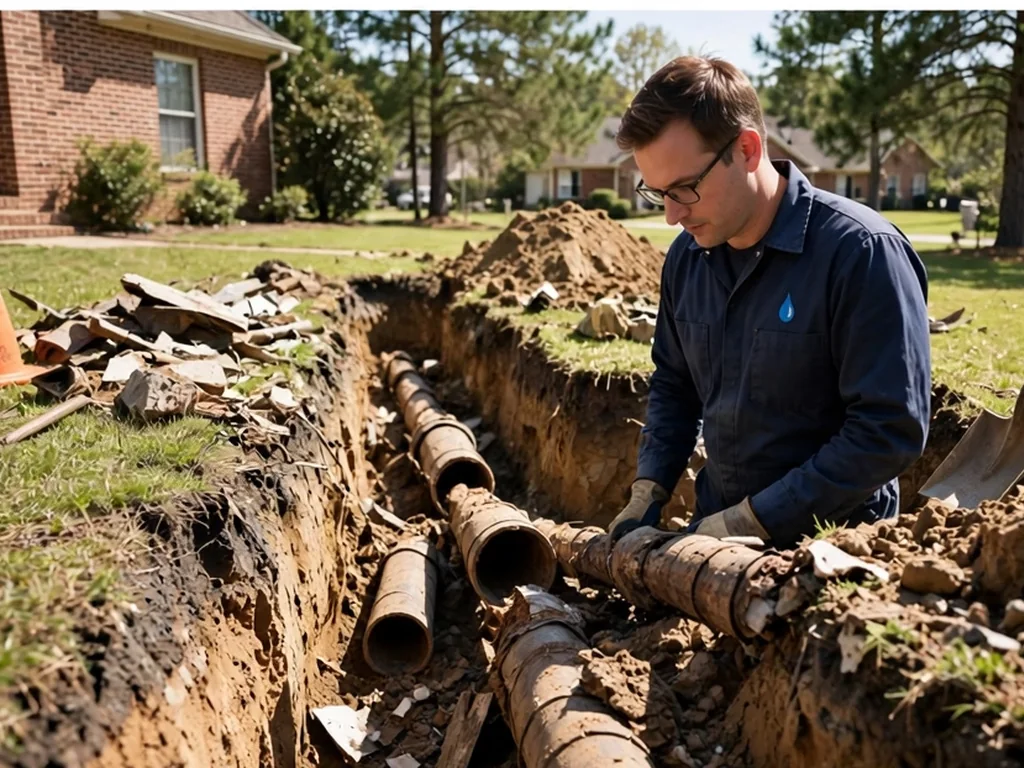 affordable sewer replacement Newnan