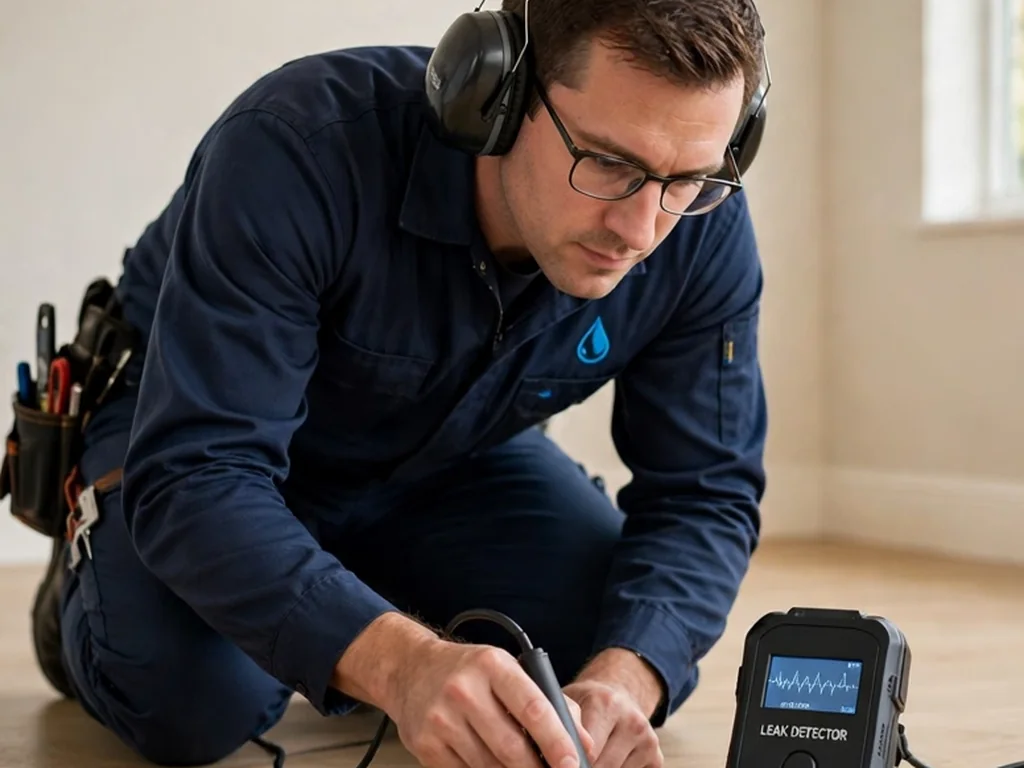 professional slab leak detection Newnan