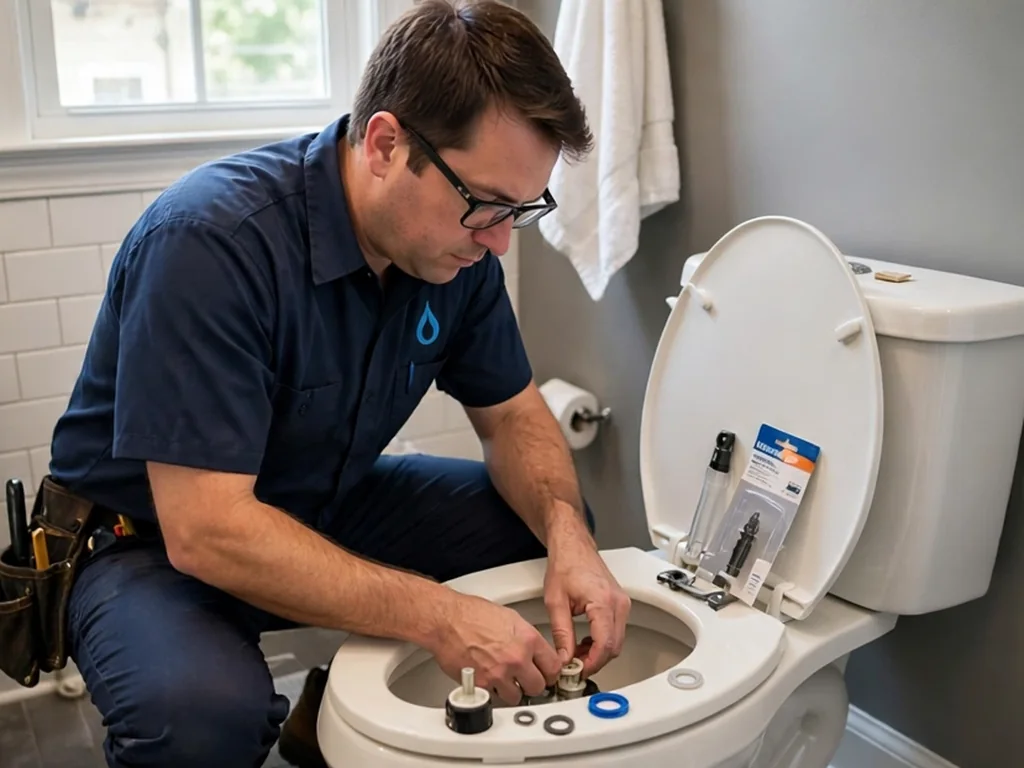affordable toilet repair Newnan