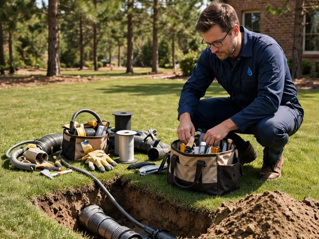 professional trenchless sewer line repair Newnan