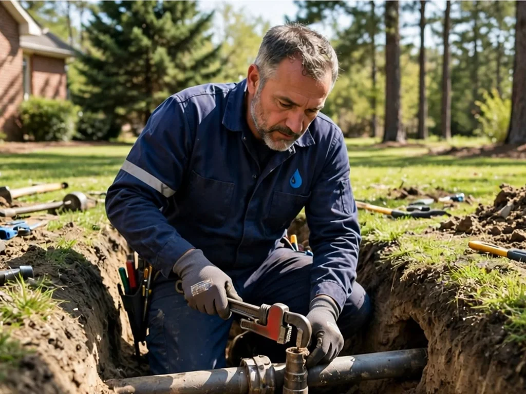 affordable underground pipe repair Newnan