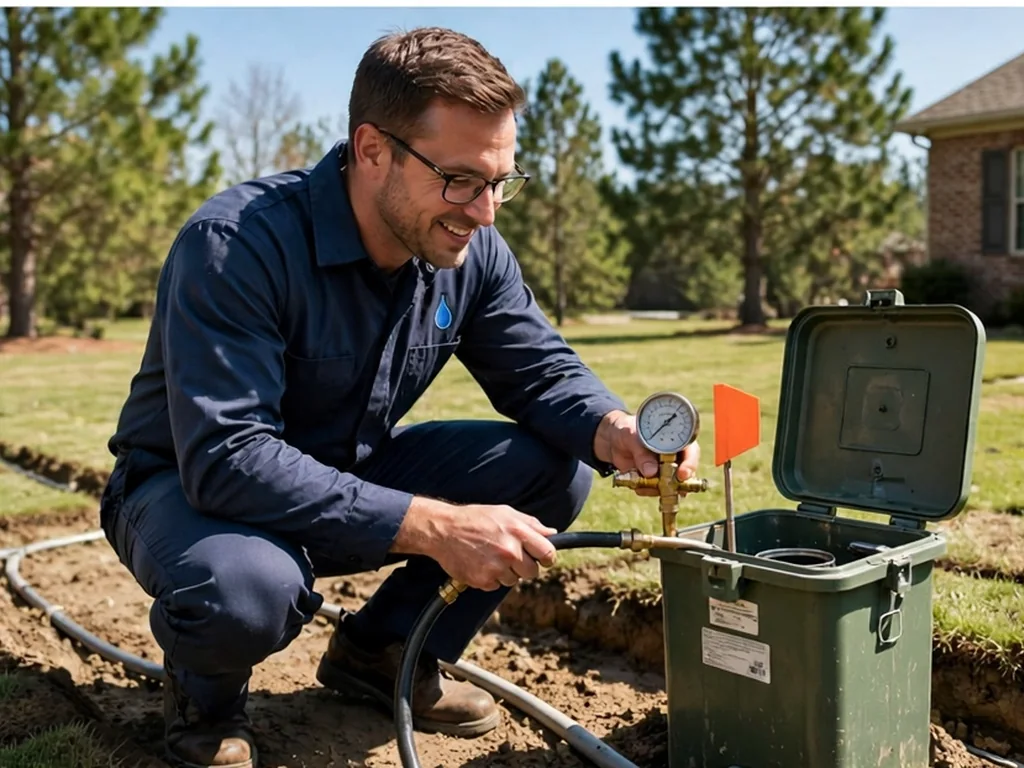 professional water line replacement Newnan