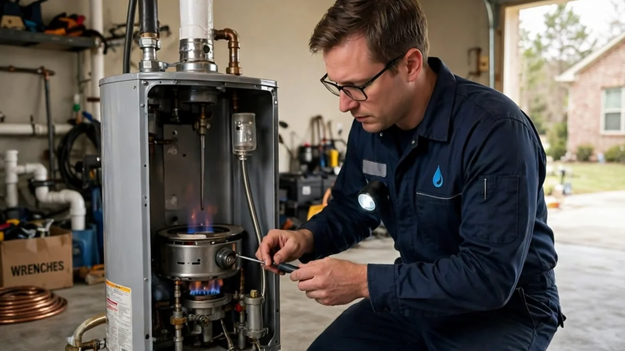 our plumbing team in Newnan