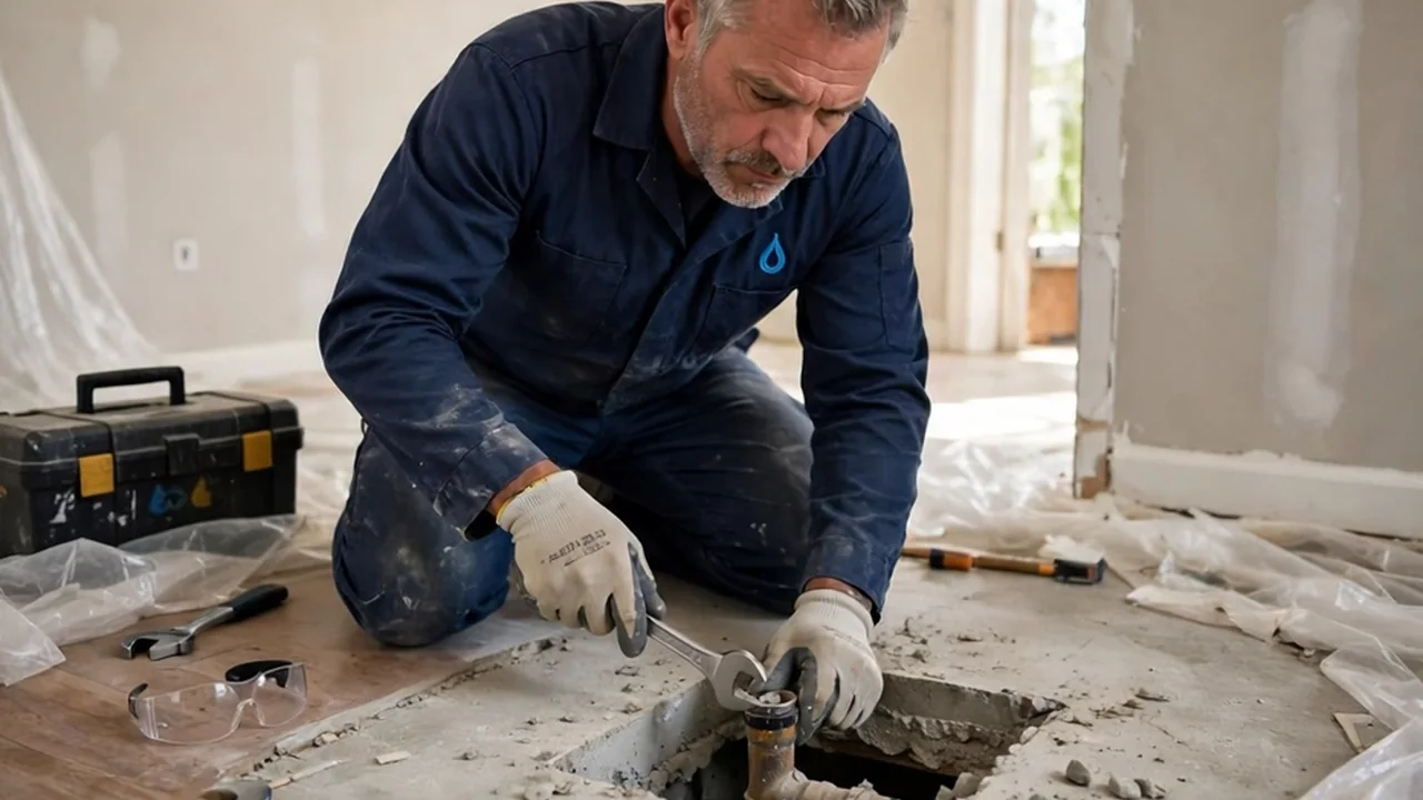slab leak repair near me