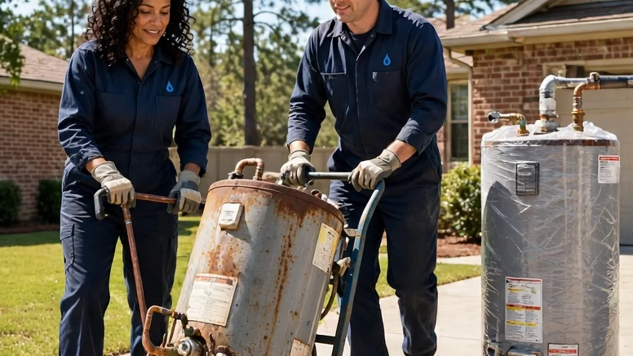 our plumbing team in Newnan
